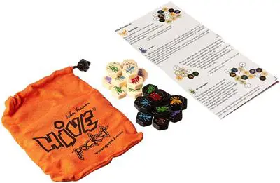 Hive Pocket juego de fichas