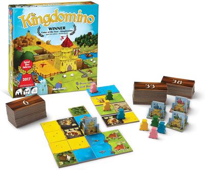 Juego de mesa para dos o más jugadores Kingdomino