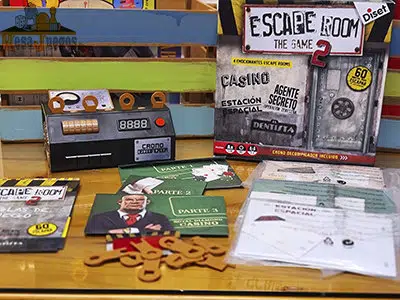 Escape room juego de mesa