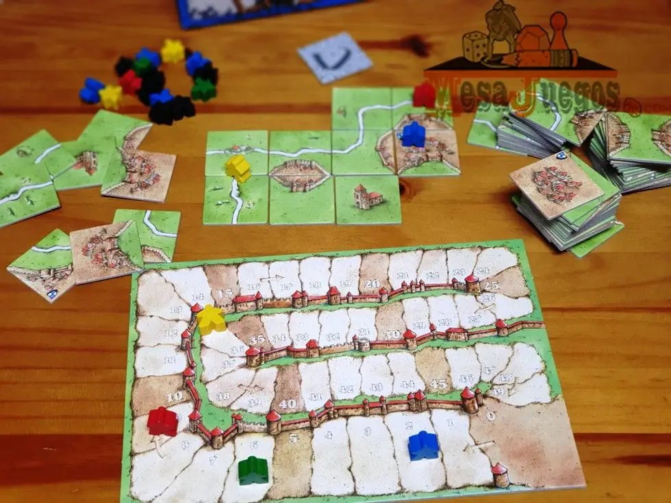 Carcassonne el juego de mesa