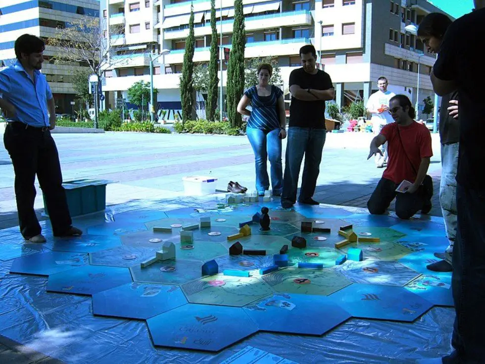 Tablero gigante Los Colonos de Catan