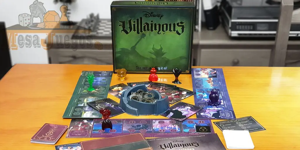 Juego de mesa Villainous Disney