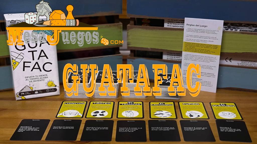 Guatafac juego de mesa review en video